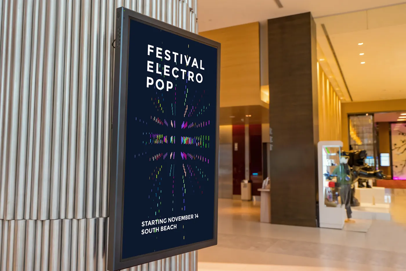 ICRTouch Digital Signage at a festival (image: ICRTouch)