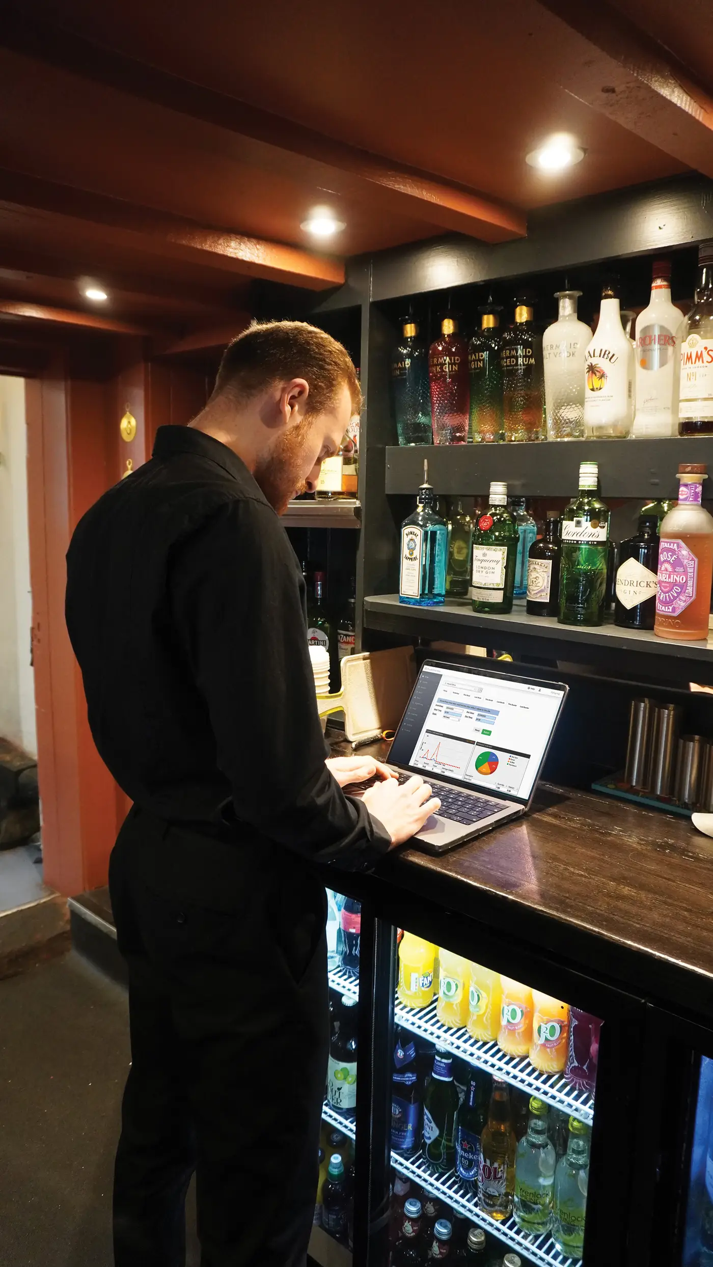 ICRTouch TouchOffice Web back-office reporting in a pub (image: ICRTouch)