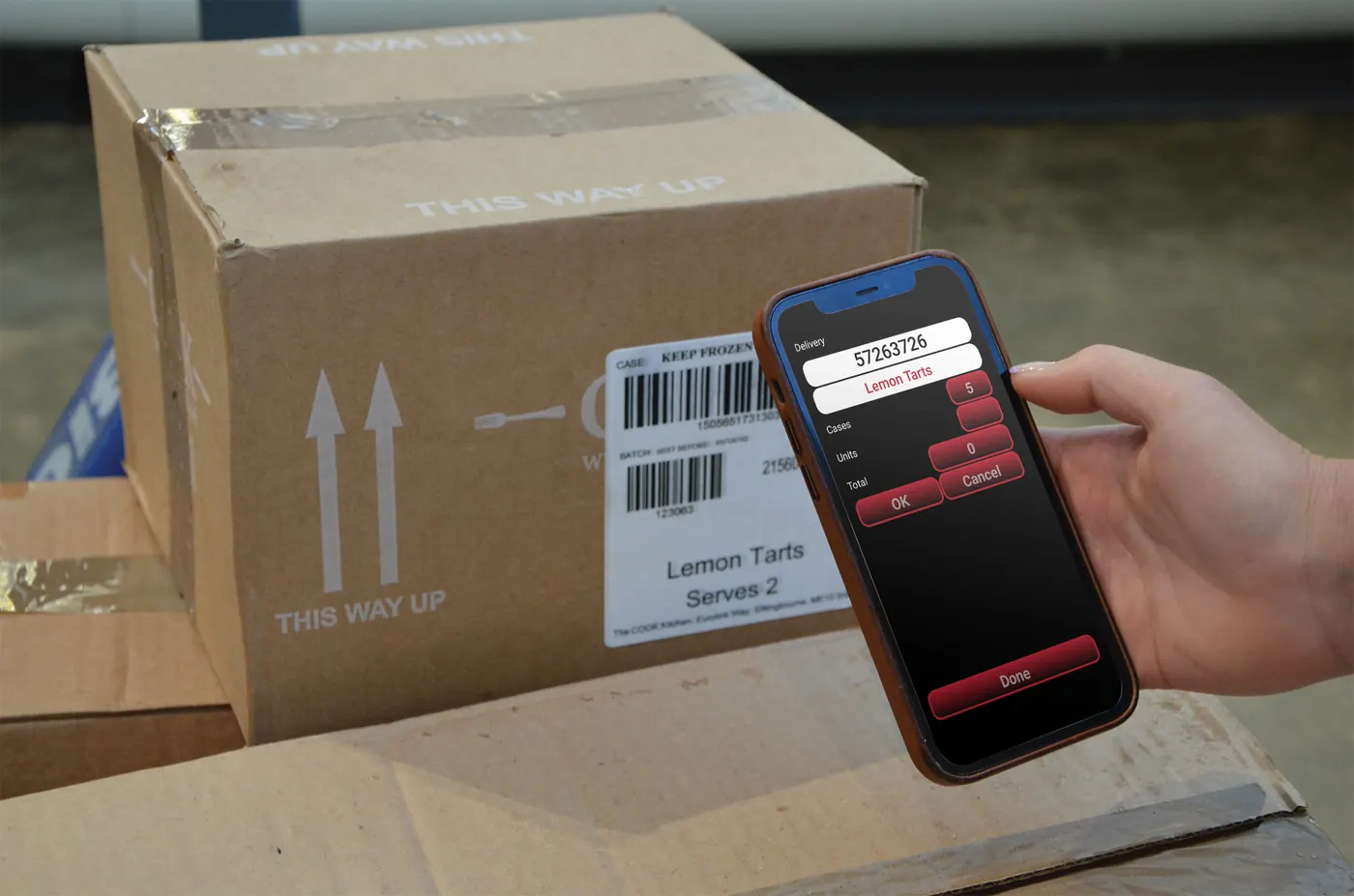 Counting shop stock with ICRTouch TouchStock (image: ICRTouch)